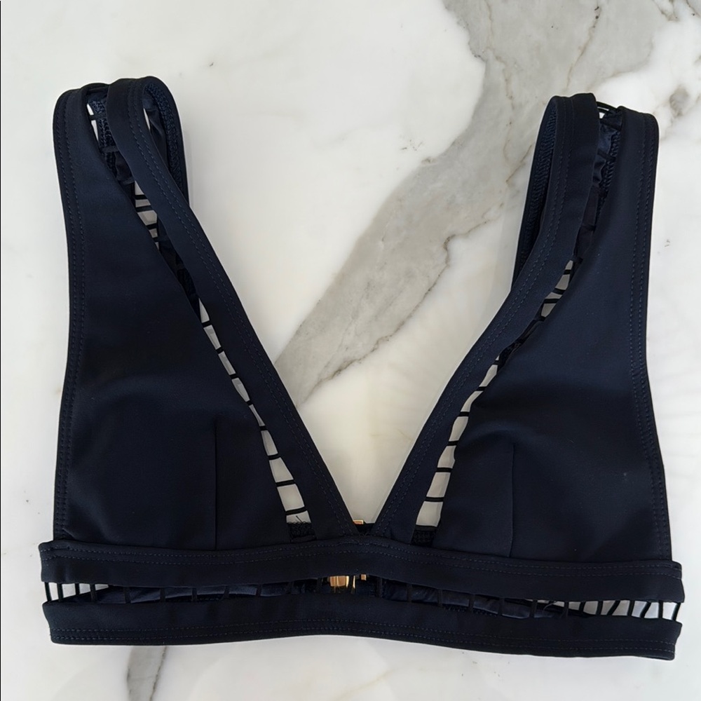 Zimmermann Black Women's bikini top